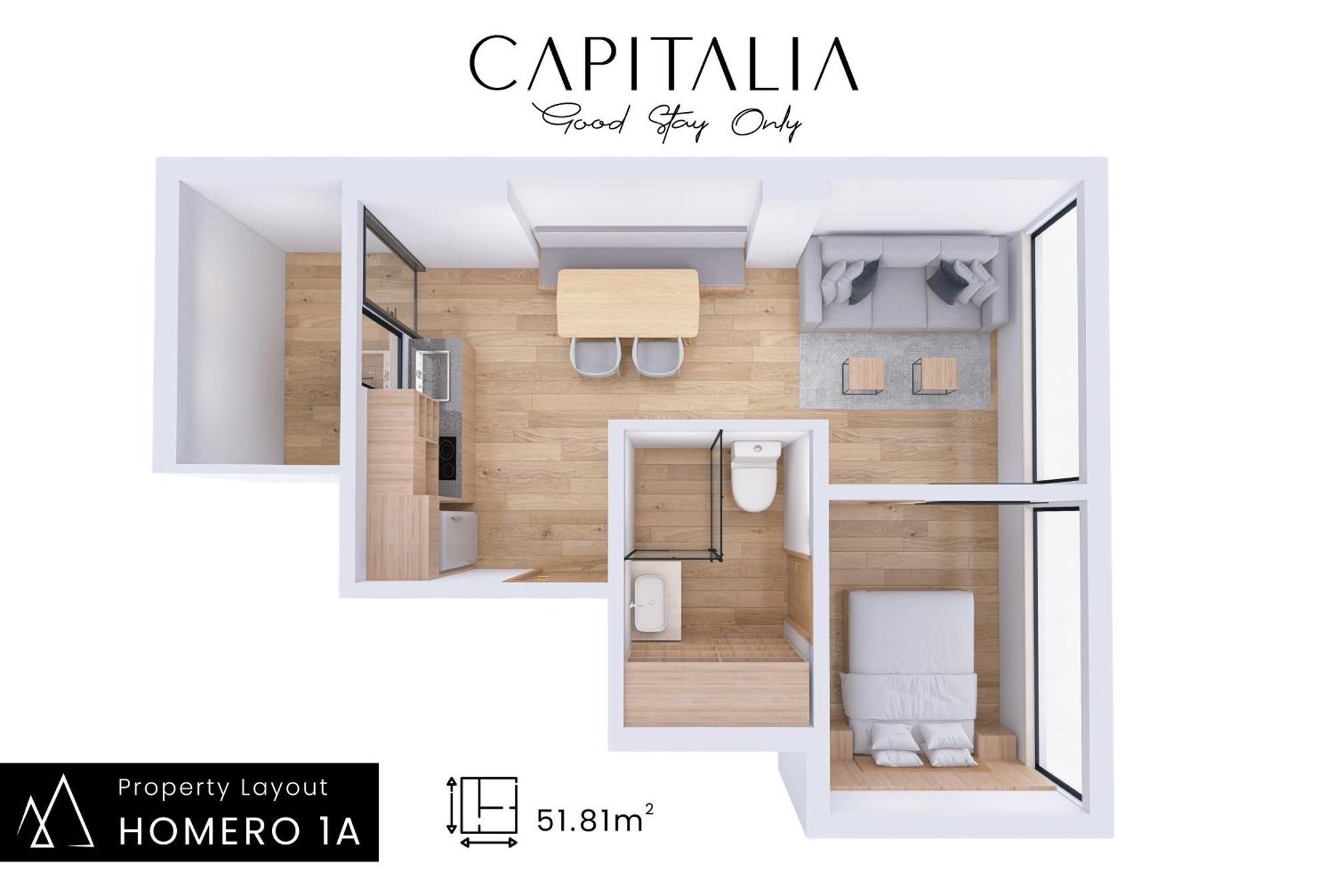 Capitalia - Luxury Apartments - Homero Mexico-stad Kamer foto
