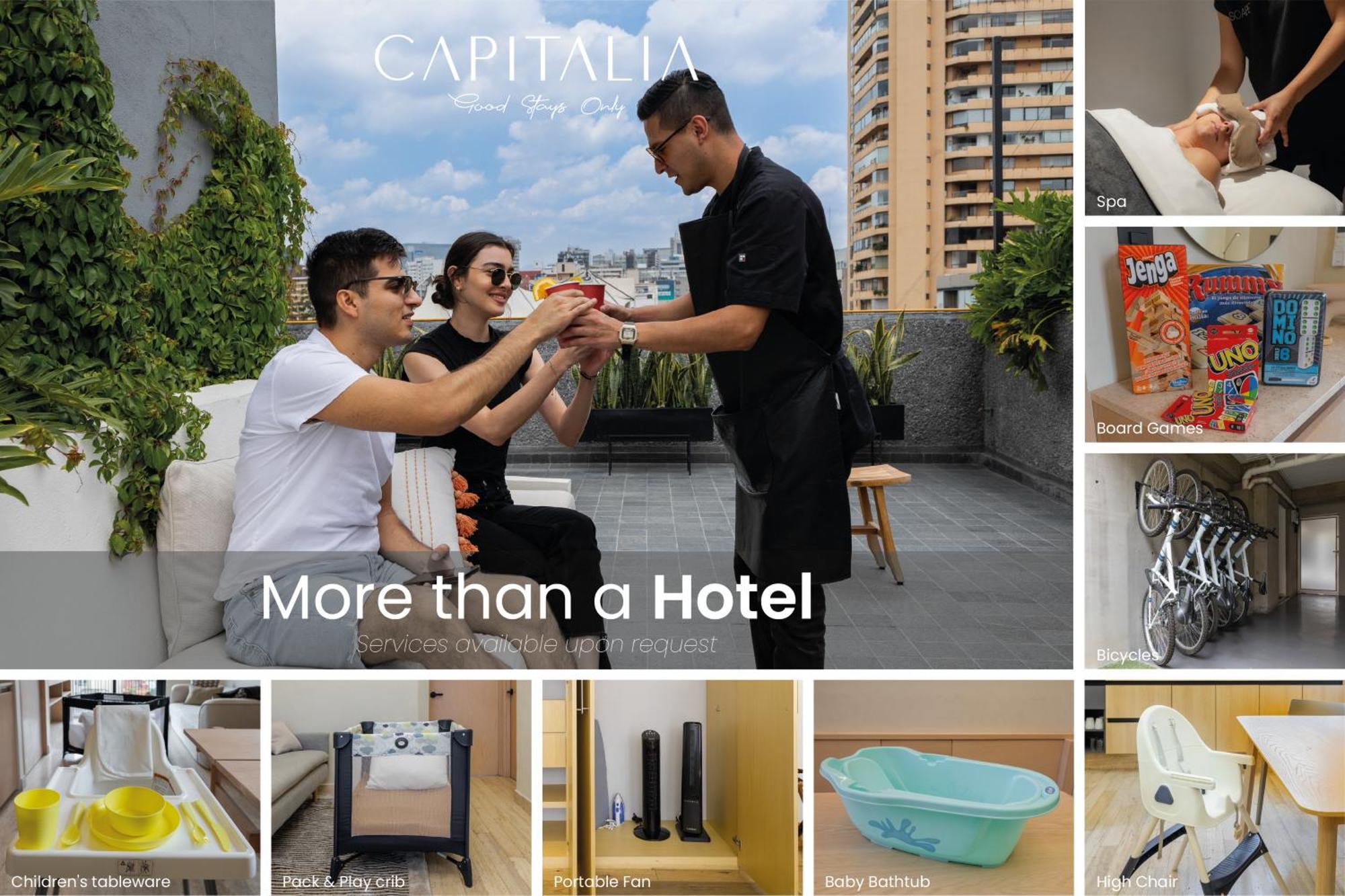 Capitalia - Luxury Apartments - Homero Mexico-stad Kamer foto
